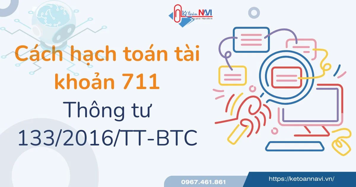 hach toan tai khoan 711 theo tt133