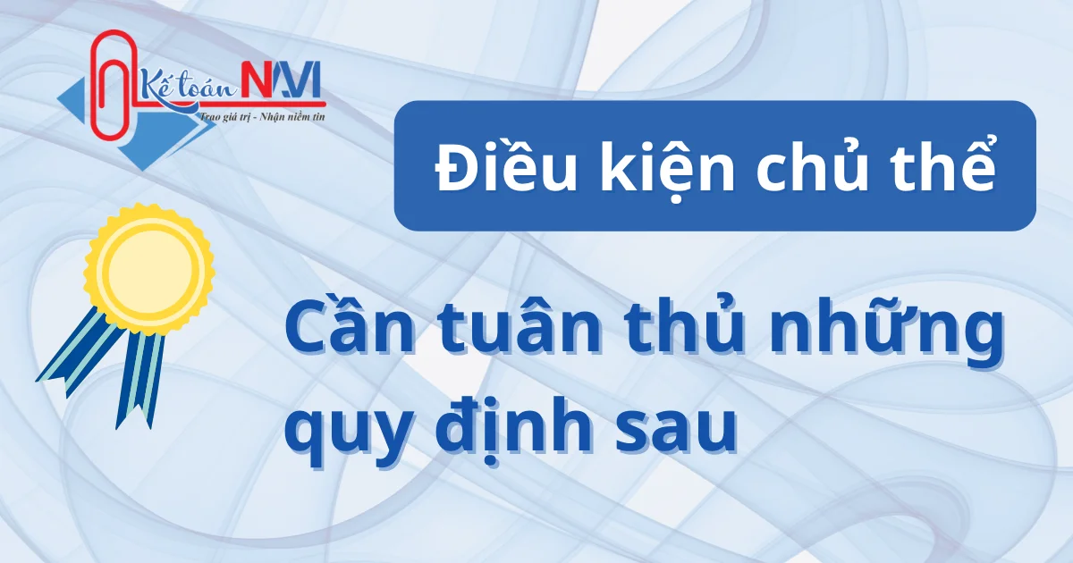 Điều kiện chủ thể khi thành lập doanh nghiệp - Điều kiện thành lập công ty