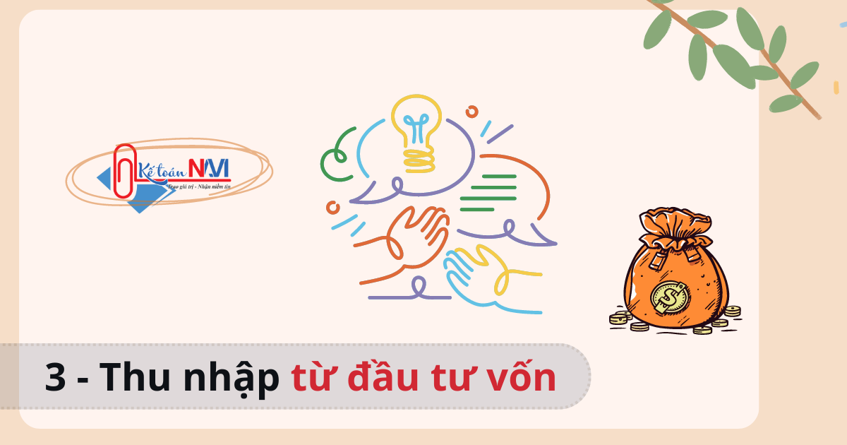thu nhập từ đầu tư vốn