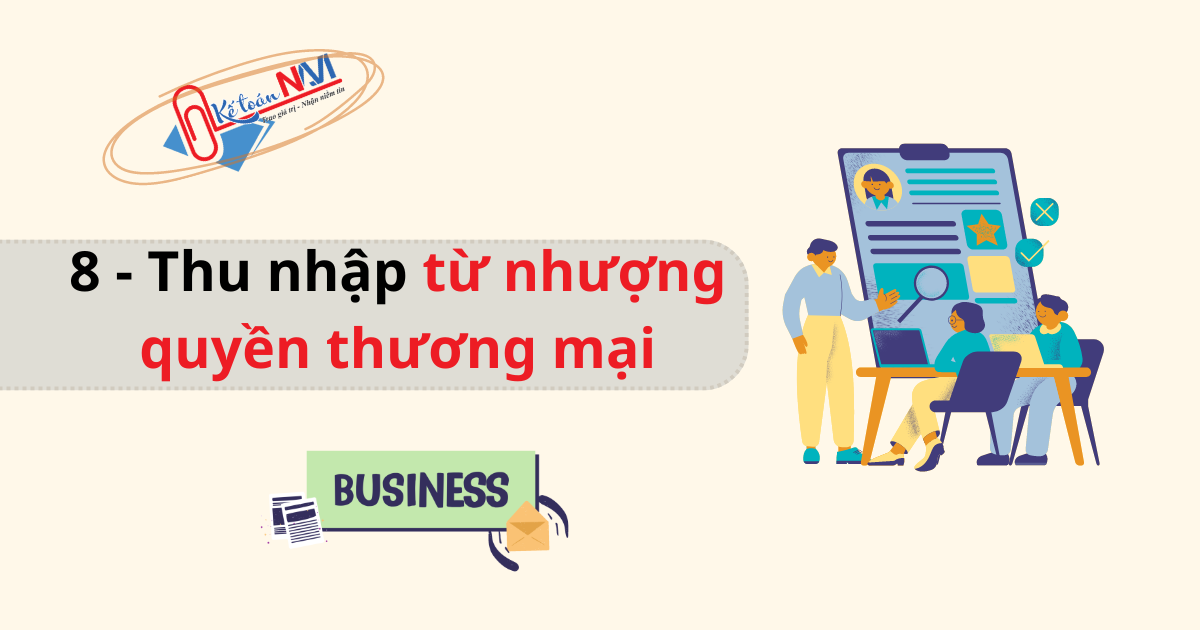 Thu nhập từ nhượng quyền thương mại