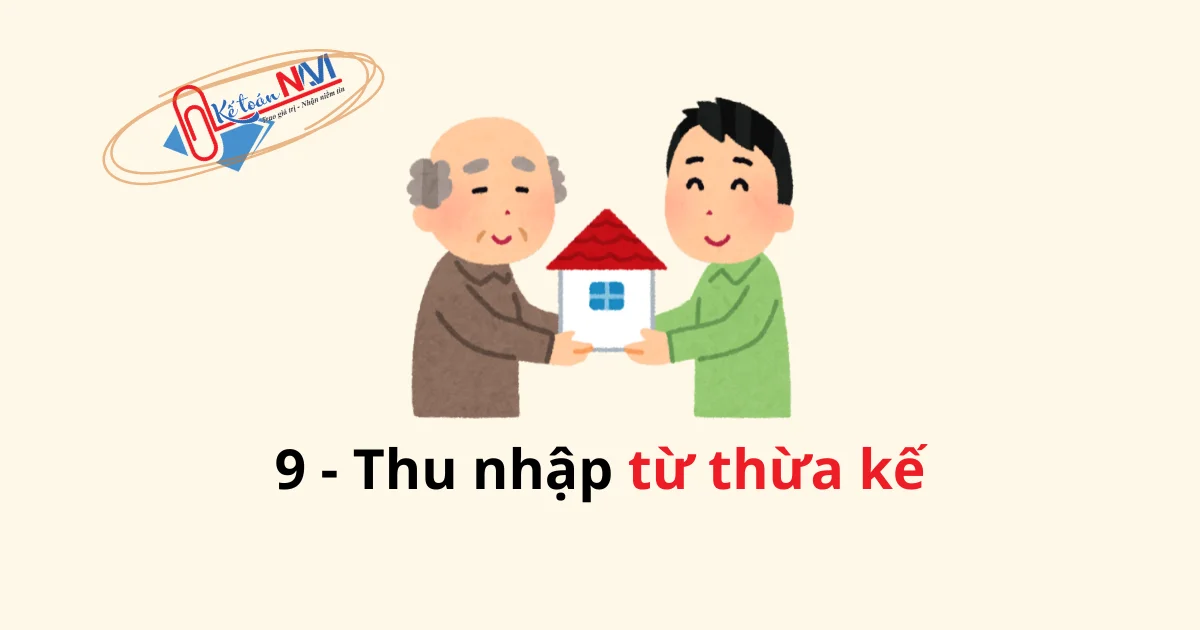 Thu nhập từ thừa kế