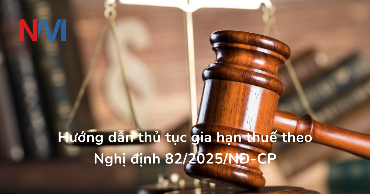 Gia hạn thuế năm 2025 theo Nghị định mới
