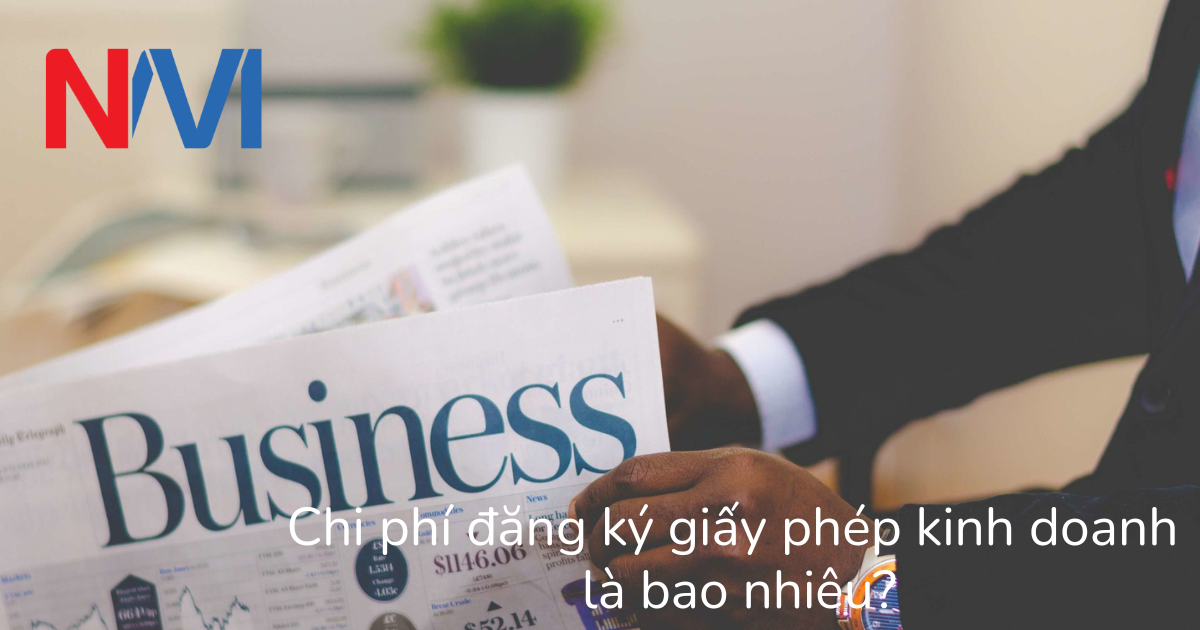 chi phí đăng ký giấy phép kinh doanh