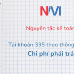 Nguyên tắc kế toán tài khoản 335 theo thông tư 200