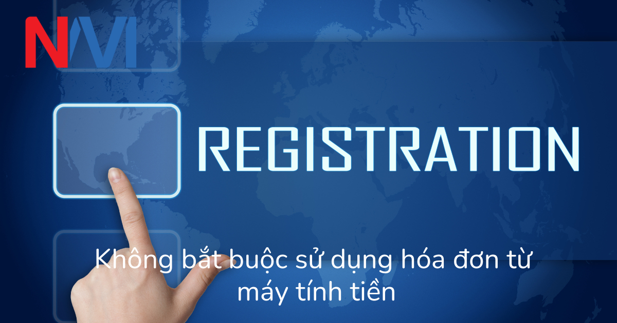 Không bắt buộc sử dụng hóa đơn từ máy tính tiền