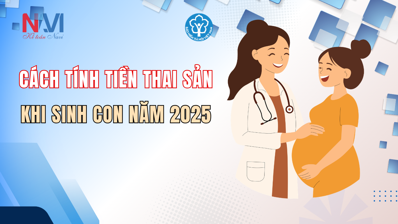 Cách tính tiền thai sản khi sinh con năm 2025