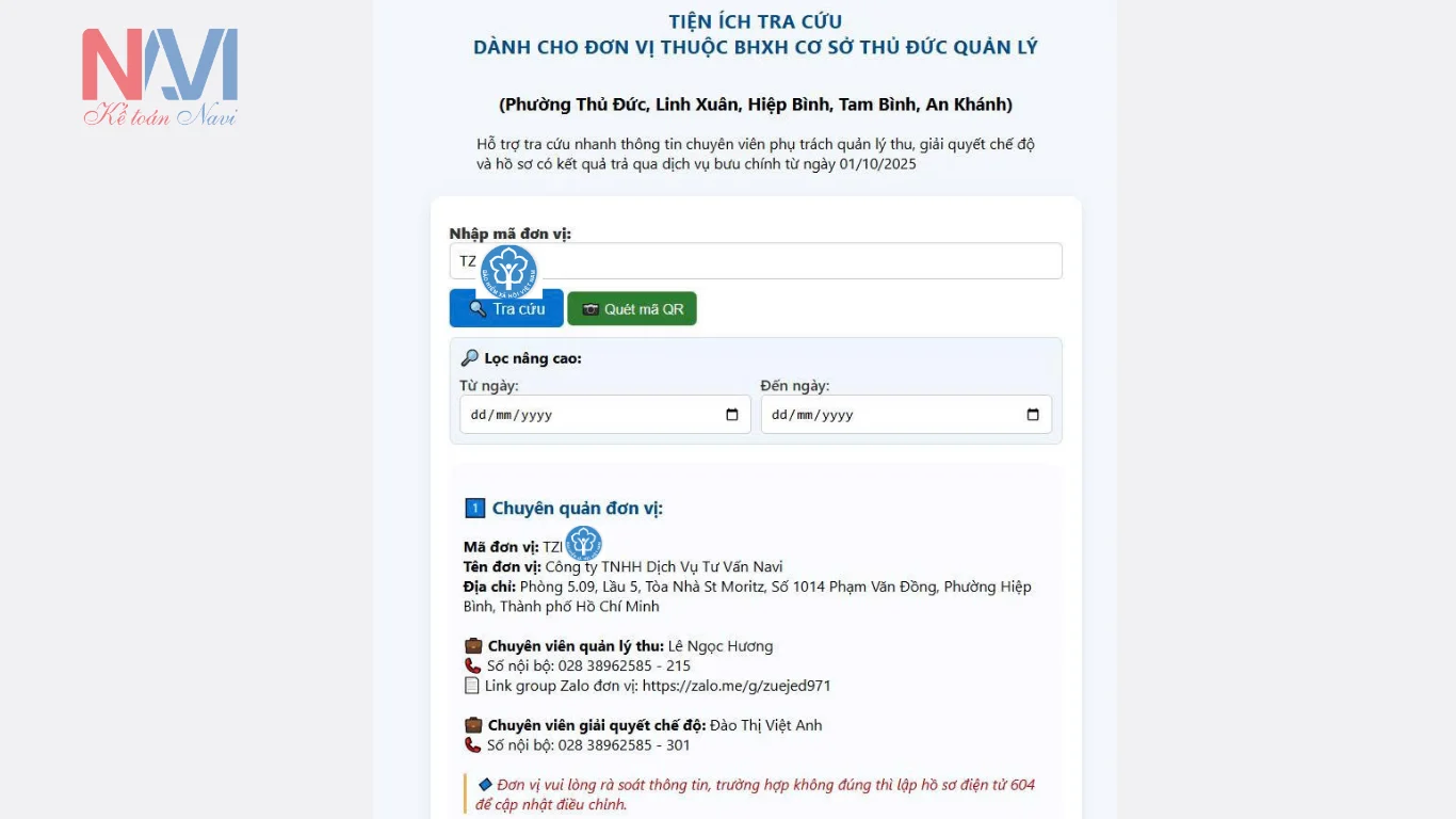 Lợi ích khi sử dụng tiện ích tra cứu