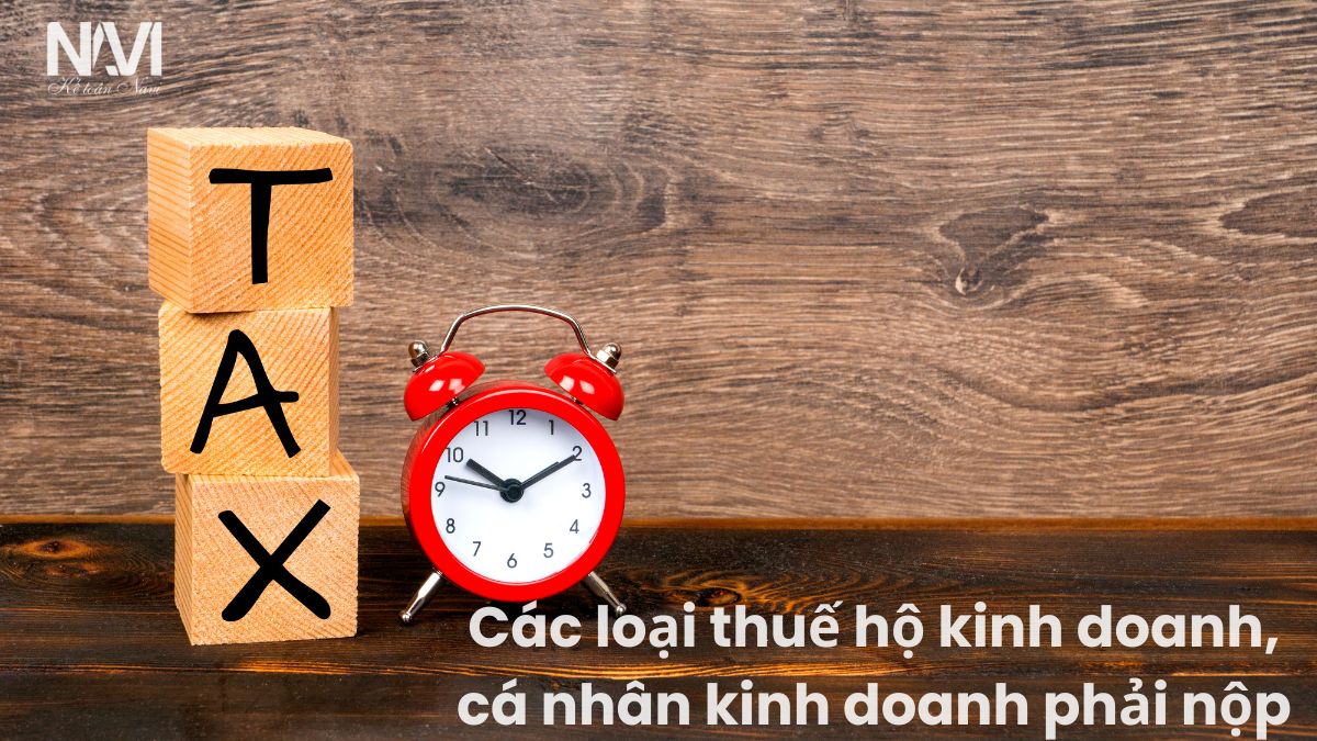 Mức thuế suất áp dụng với hộ kinh doanh cá thể