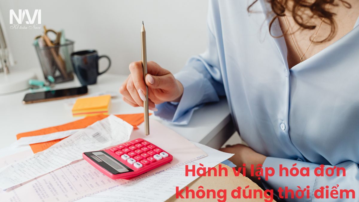 Không xuất hóa đơn khi bán hàng hóa và cung cấp dịch vụ