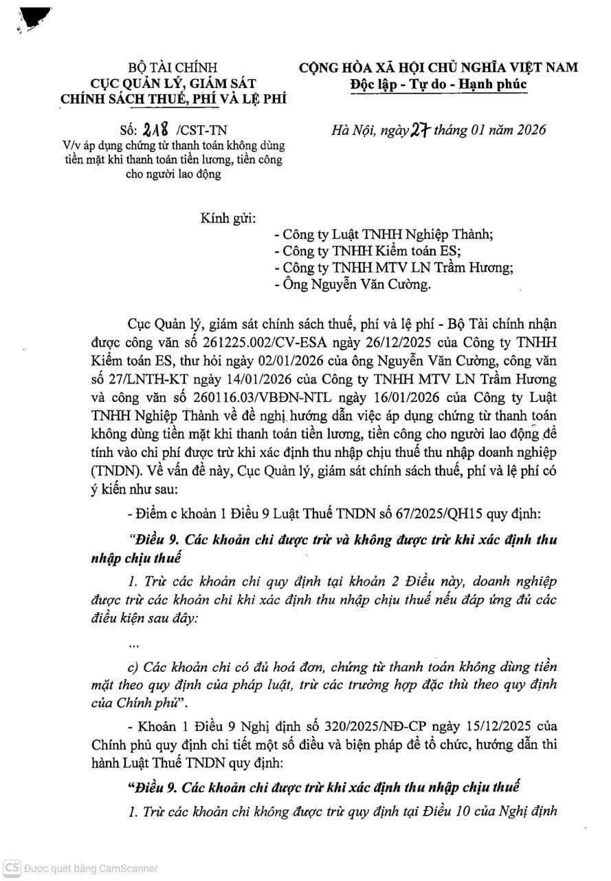 trả lương từ 5 triệu