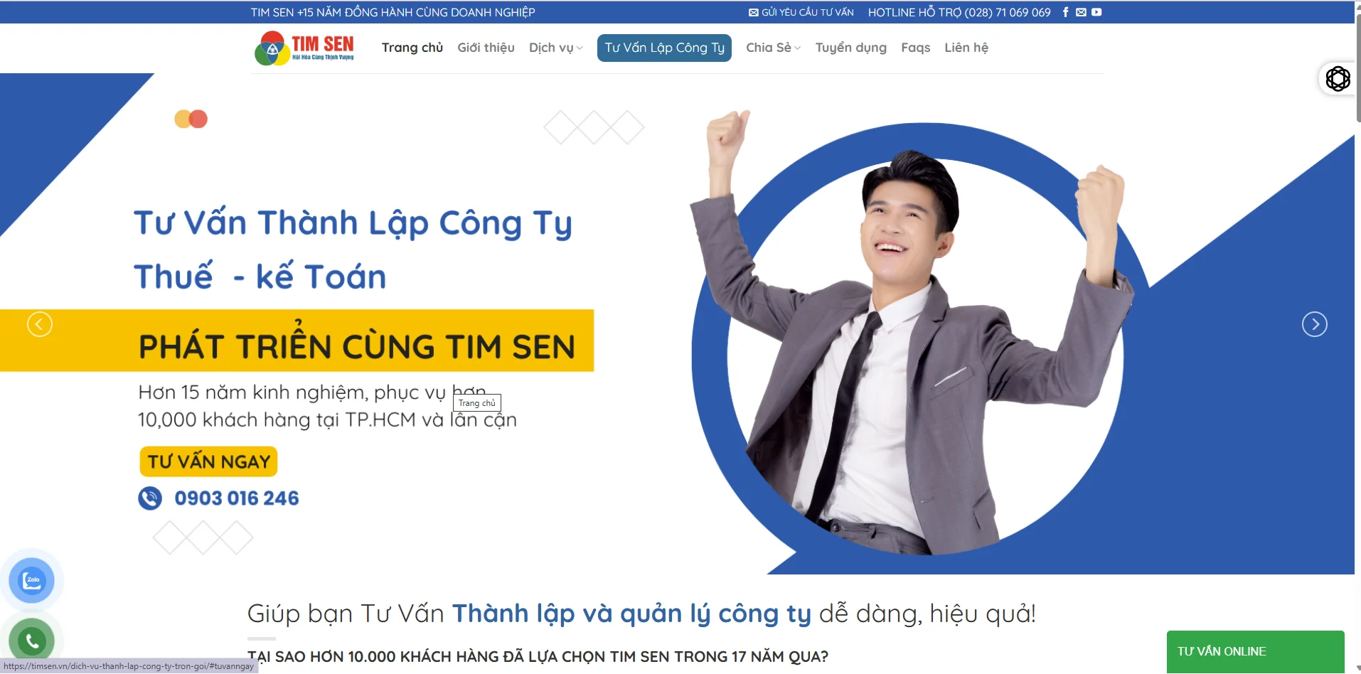 Kế toán Tim Sen