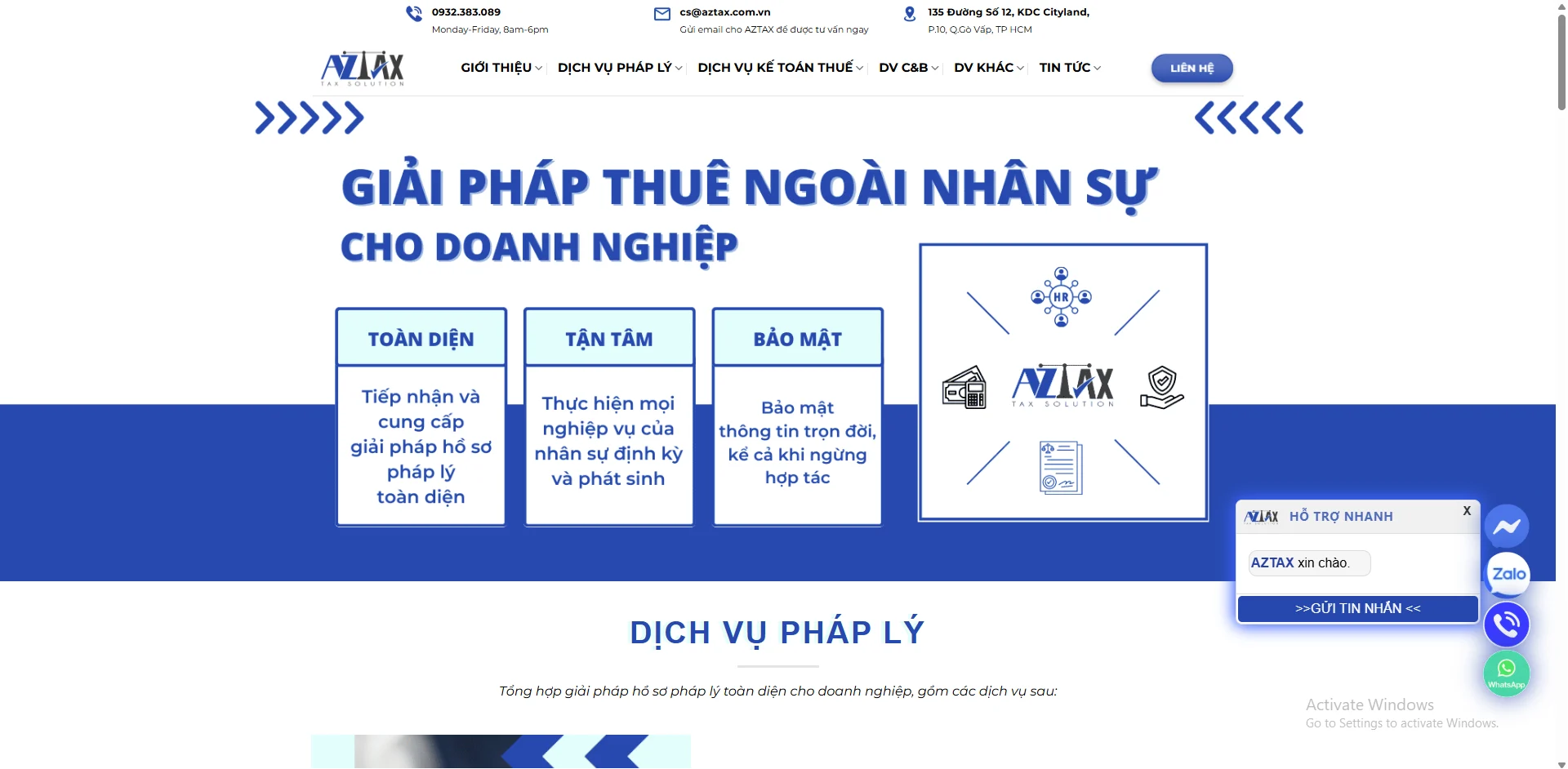 Kế toán thuế AZTAX