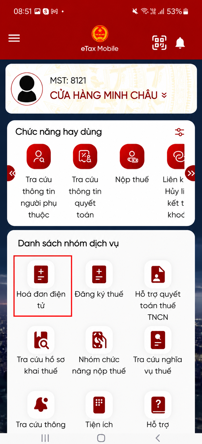 Hóa đơn điện tử
