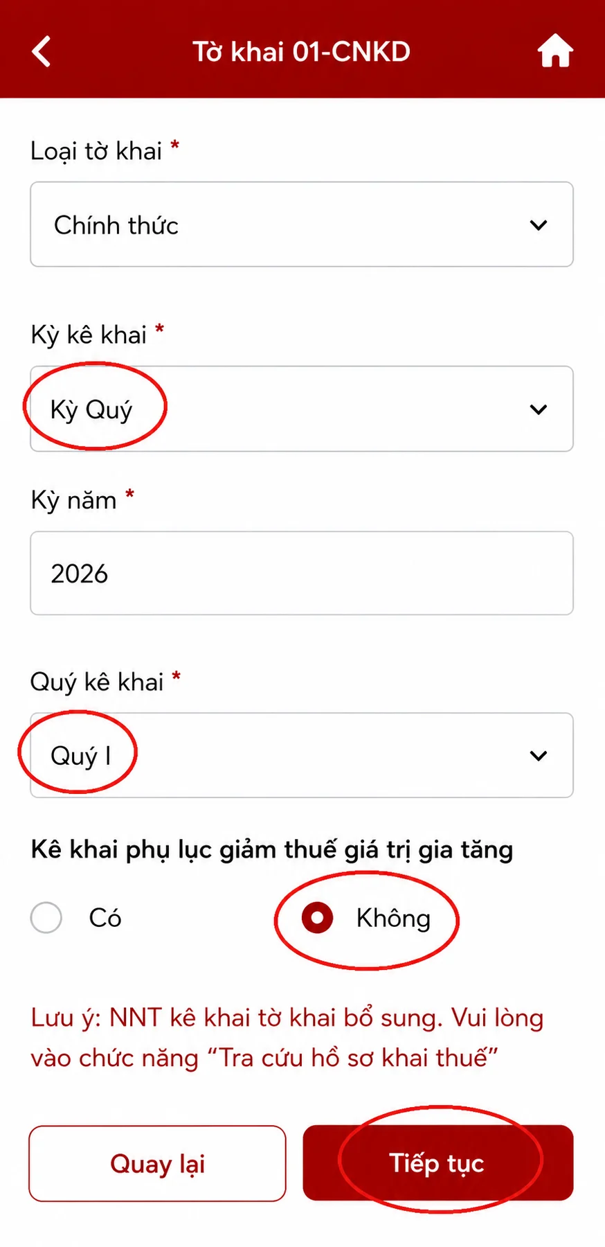 Kỳ kê khai