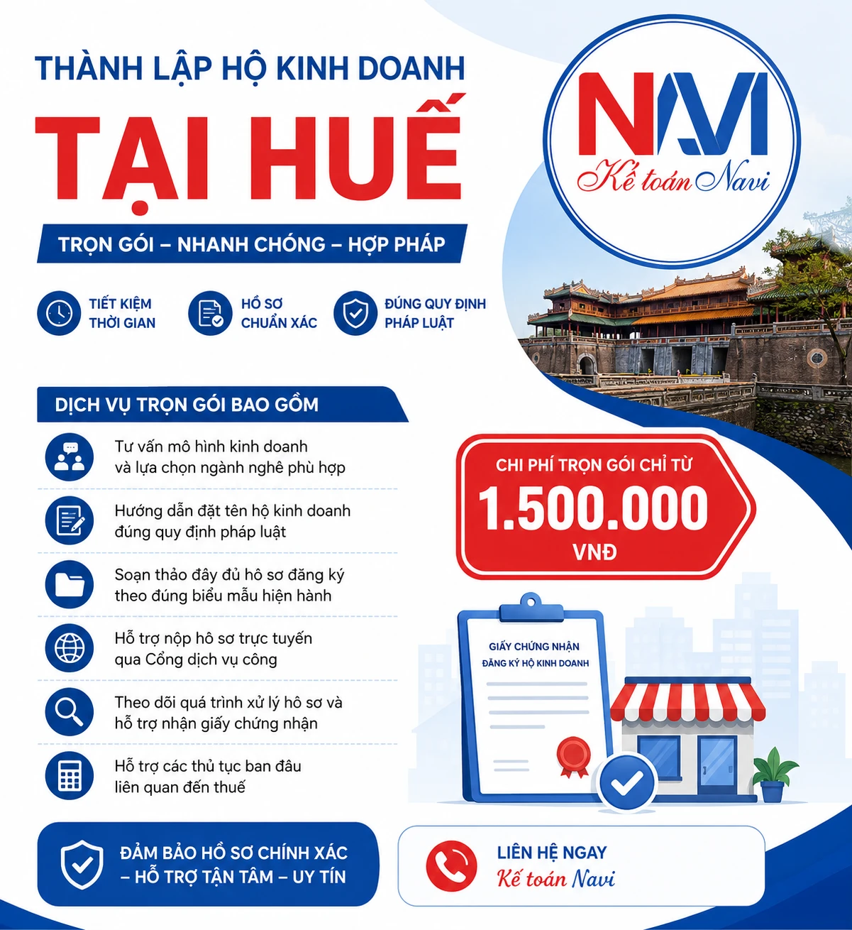 Thành lập hộ kinh doanh tại Huế
