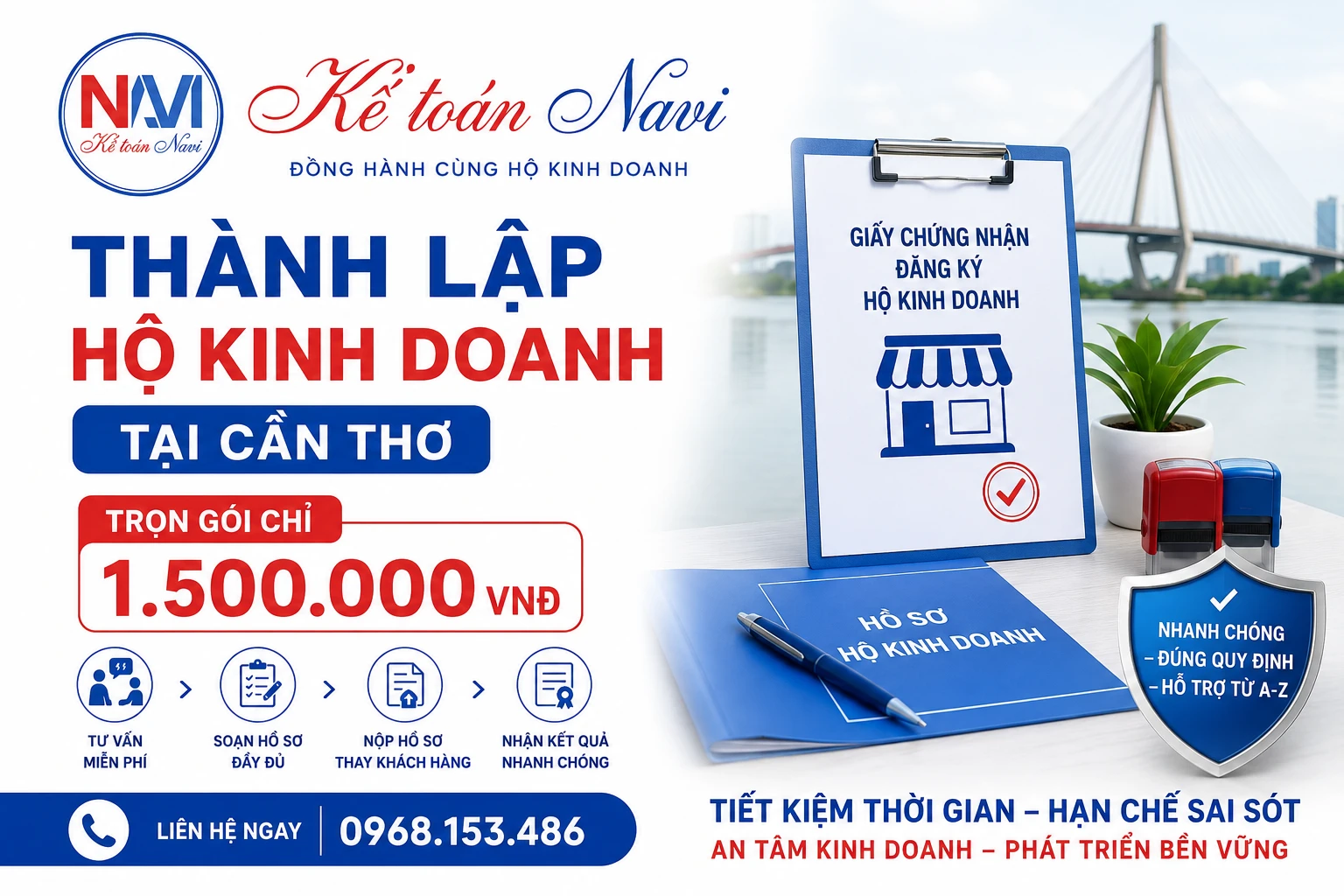 Thành lập hộ kinh doanh tại Cần Thơ