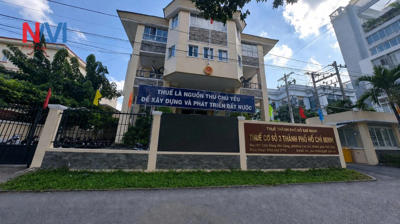 Số điện thoại liên hệ Cán bộ quản lý Thuế cơ sở 2 Thành phố Hồ Chí Minh