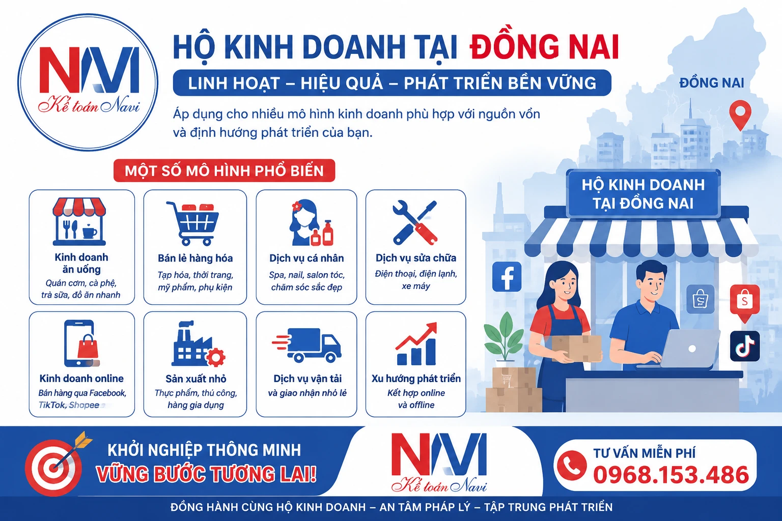 Thành lập hộ kinh doanh tại Đồng Nai