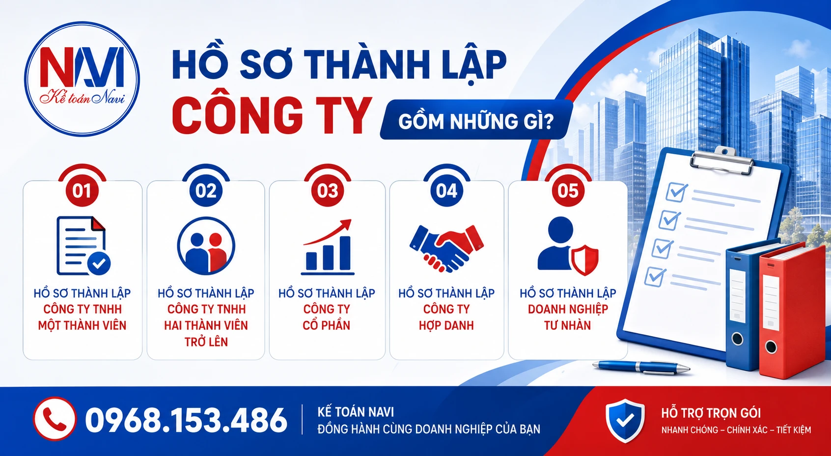 Hồ sơ thành lập công ty gồm những gì?