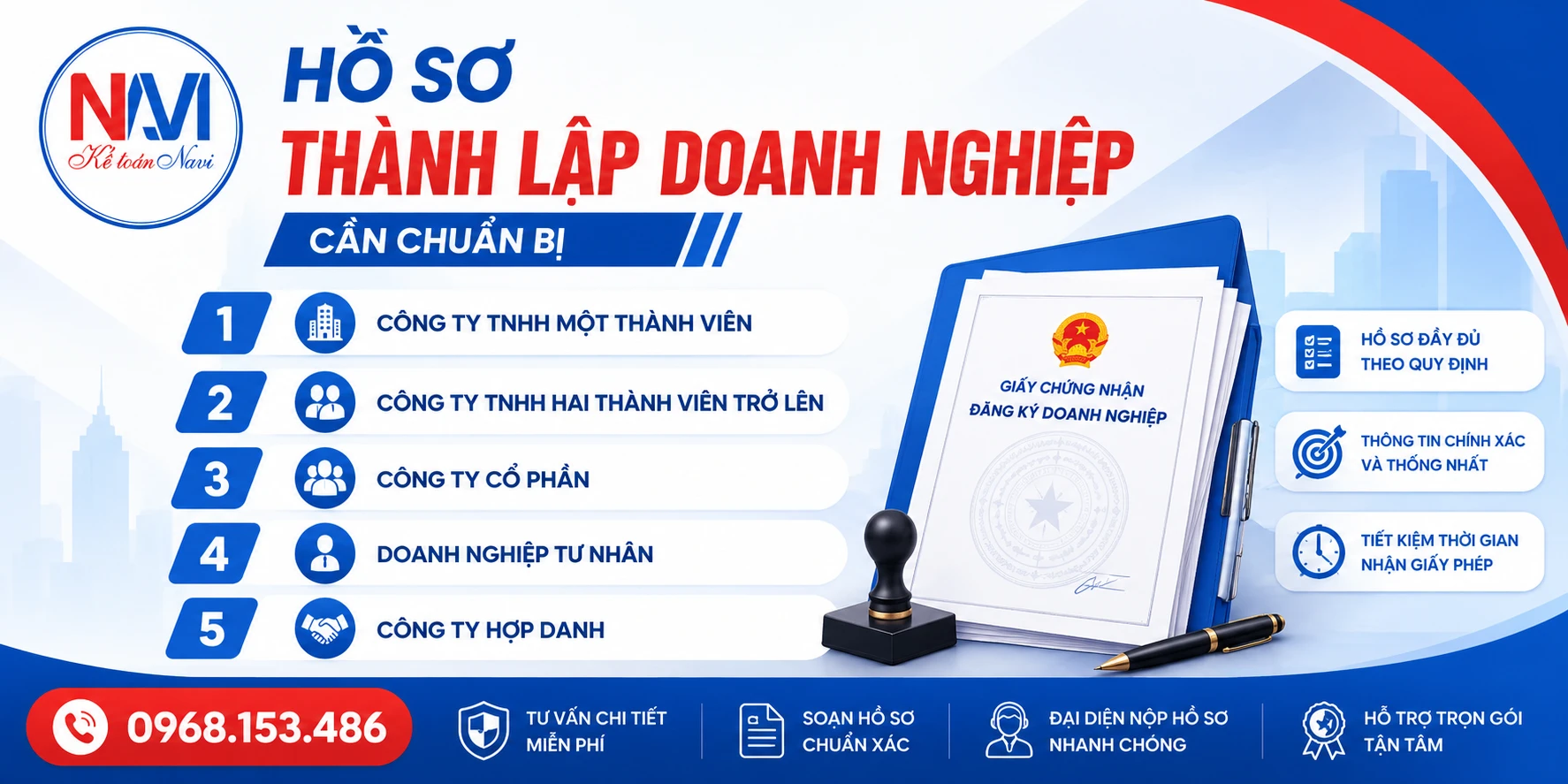 Hồ sơ thành lập doanh nghiệp