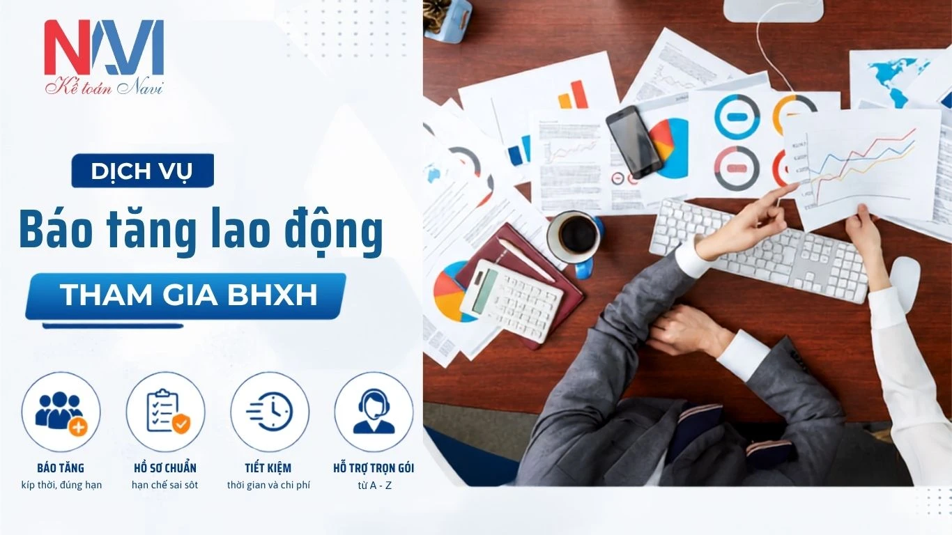 Dịch vụ báo tăng lao động tham gia BHXH