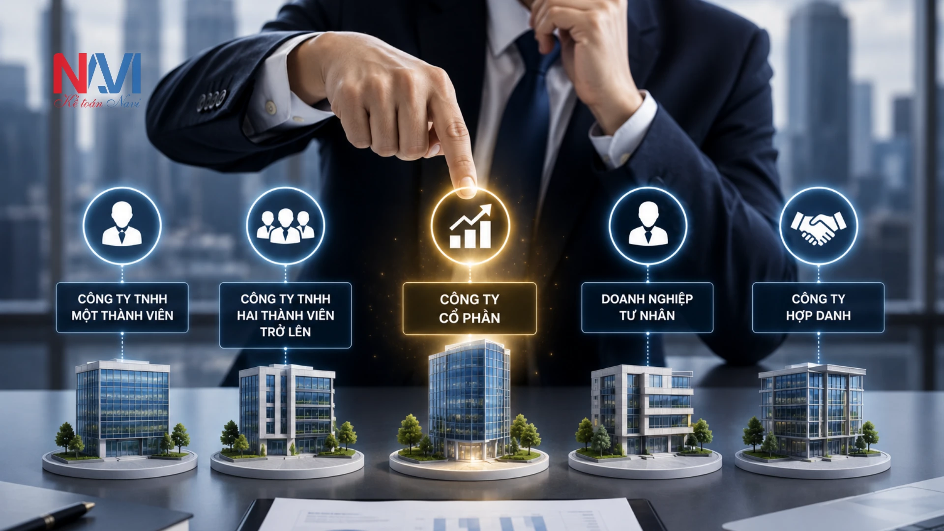 Những loại hình doanh nghiệp khi thành lập công ty