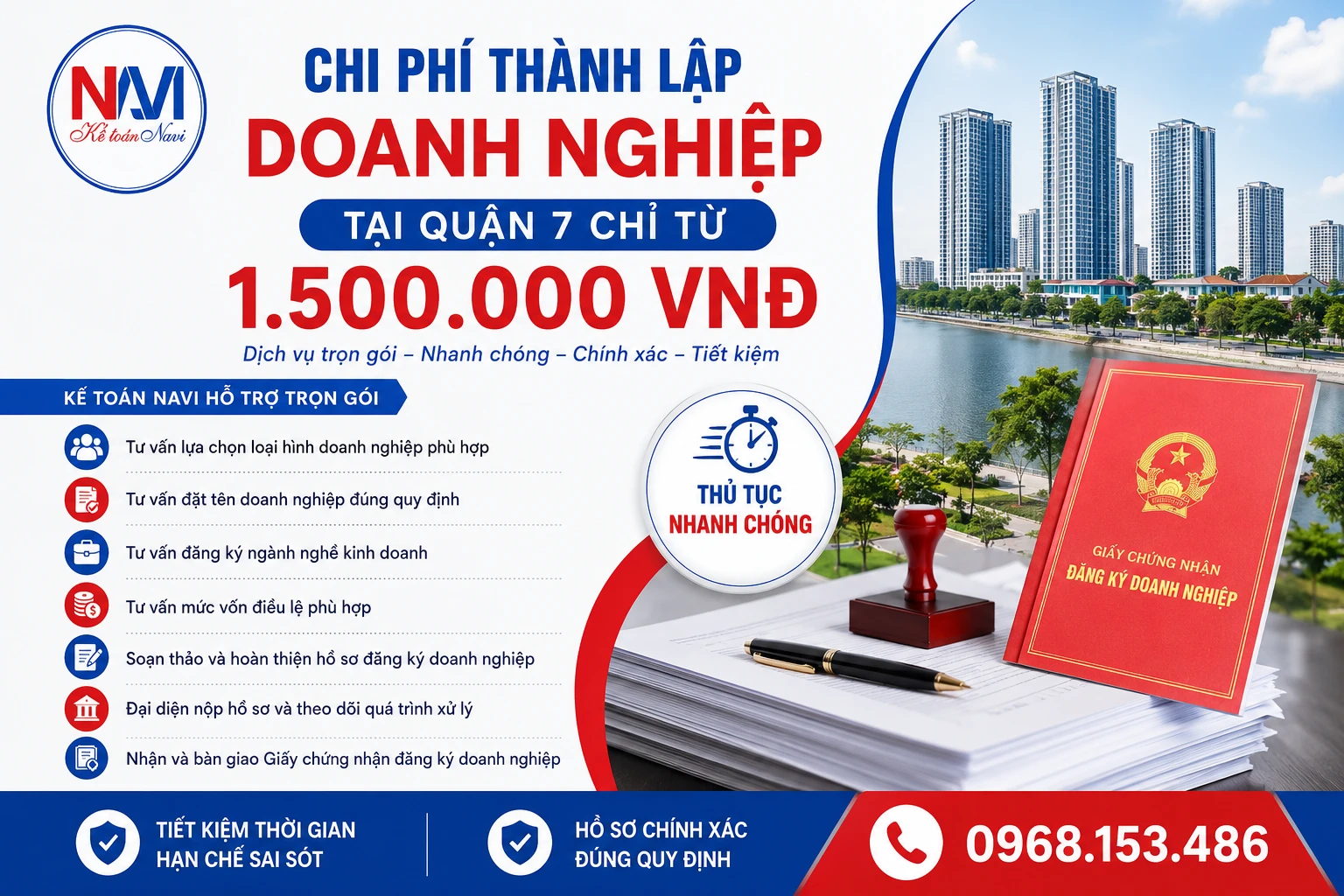 Chi phí thành lập doanh nghiệp
