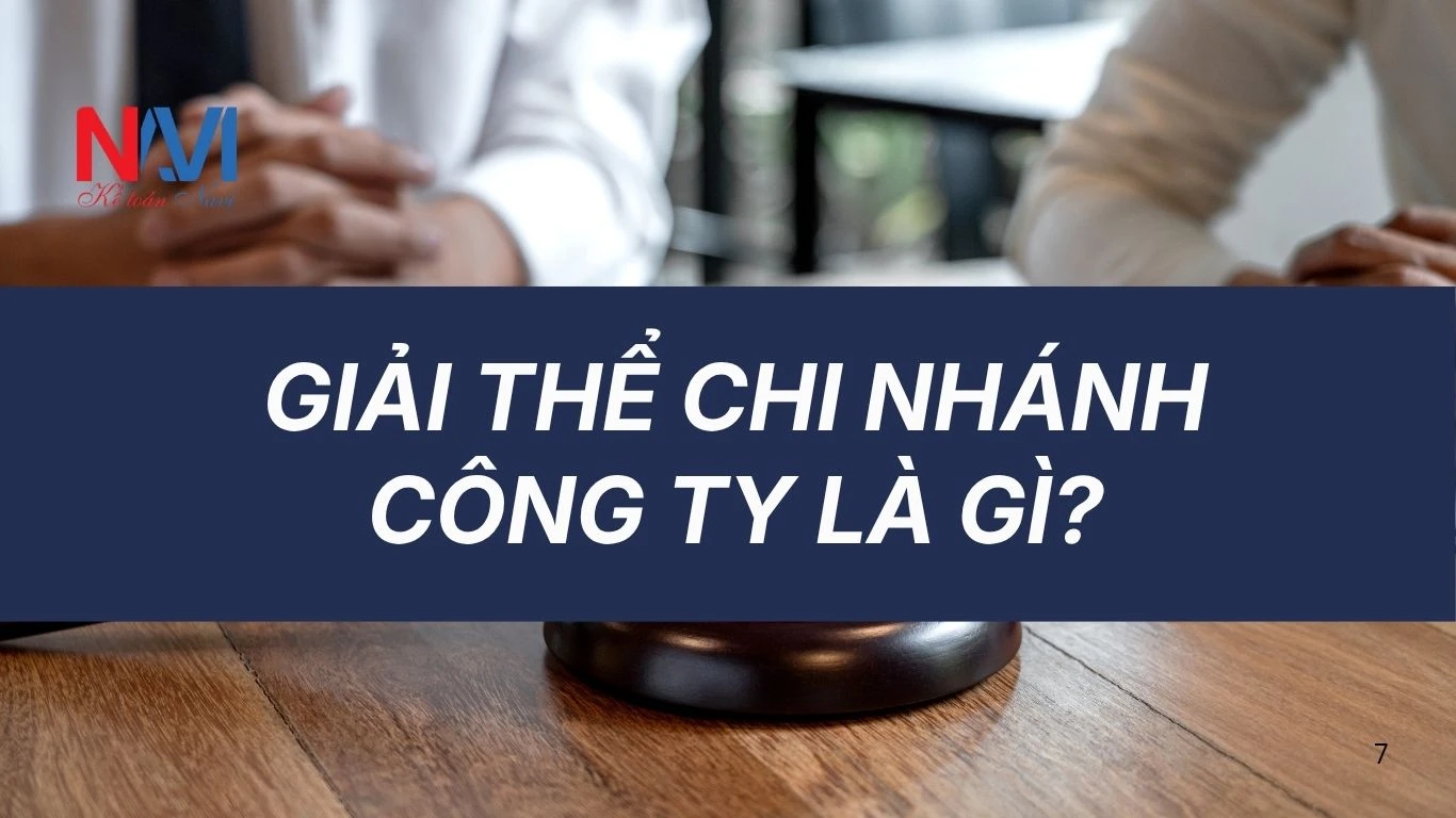 Giải thể chi nhánh công ty là gì