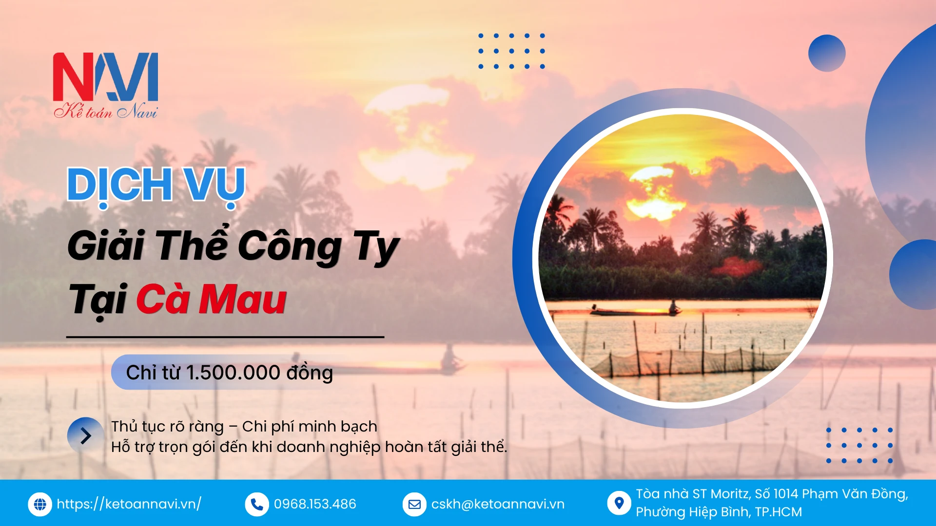 Dịch vụ giải thể công ty uy tín tại Cà Mau