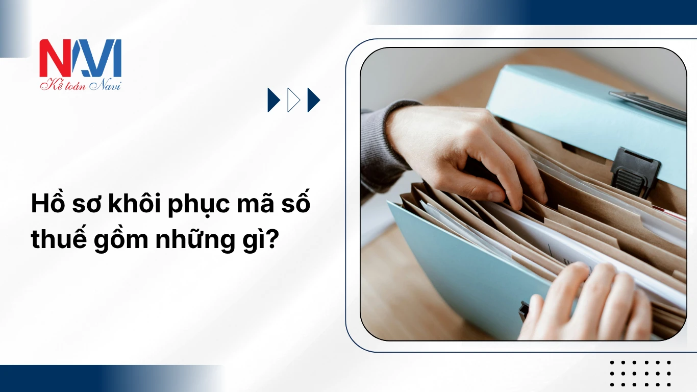 Hồ sơ khôi phục mã số thuế gồm những gì