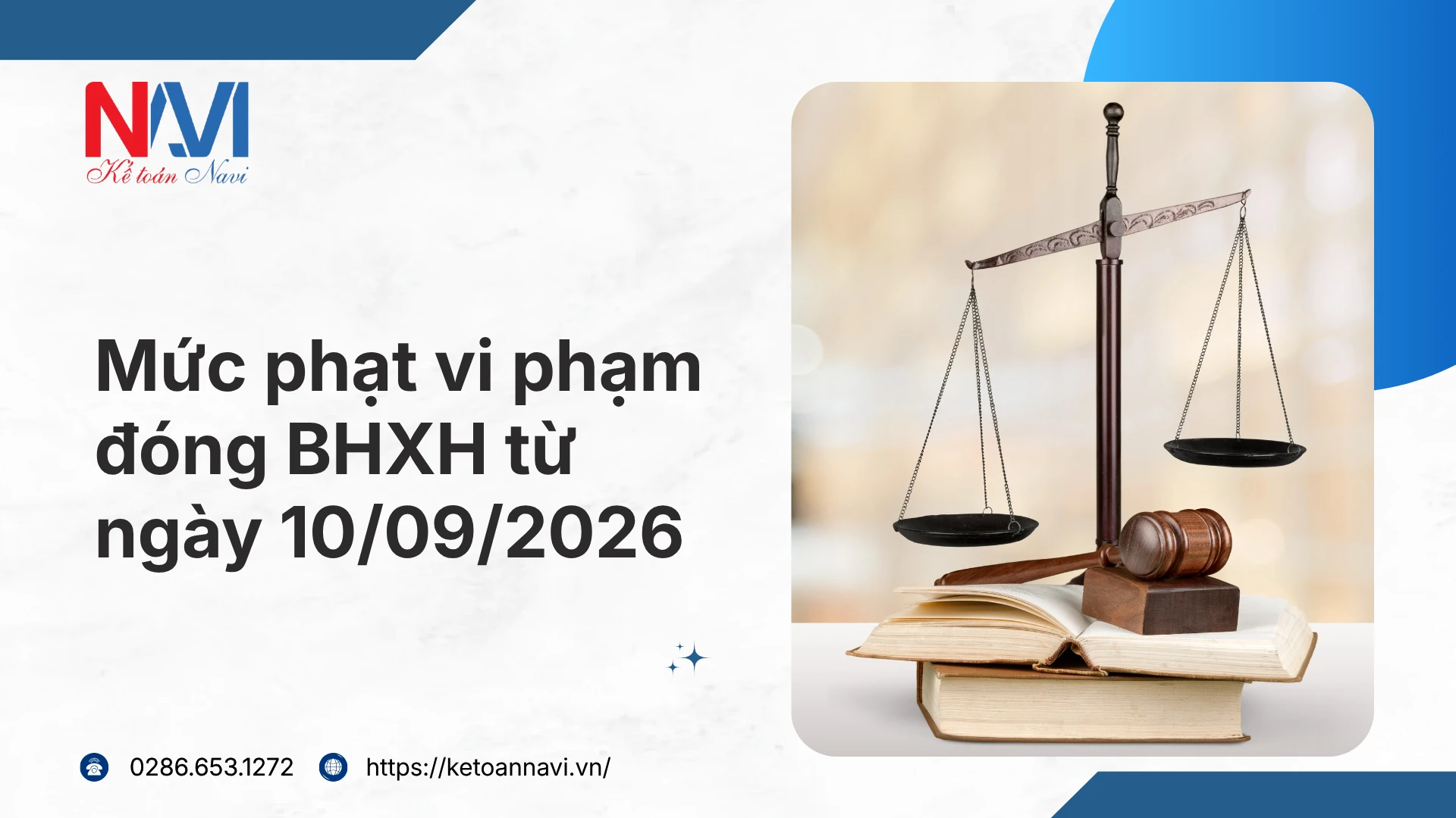 Mức phạt vi phạm đóng BHXH từ ngày 10/09/2026