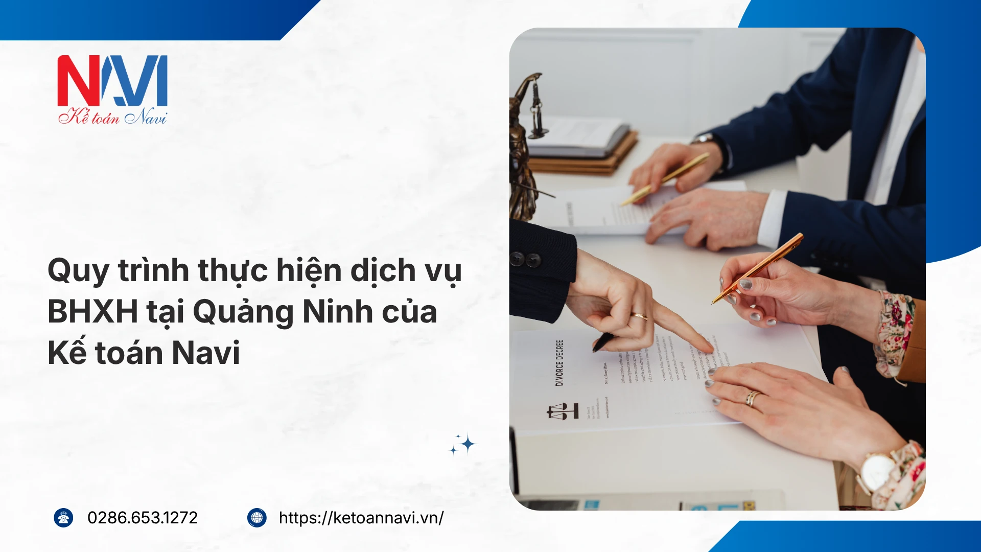 Quy trình thực hiện dịch vụ BHXH tại Quảng Ninh của Kế toán Navi