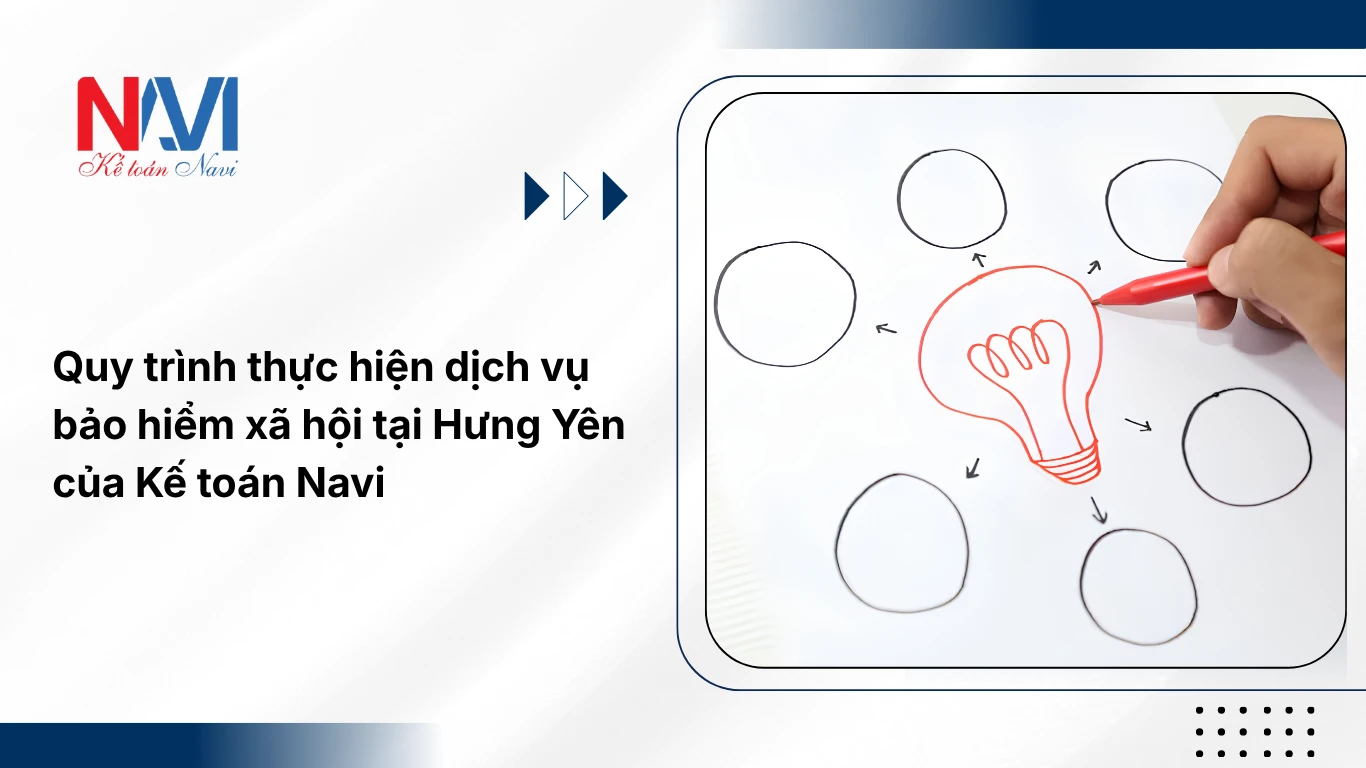 Quy trình thực hiện dịch vụ bảo hiểm xã hội tại Hưng Yên của Kế toán Navi