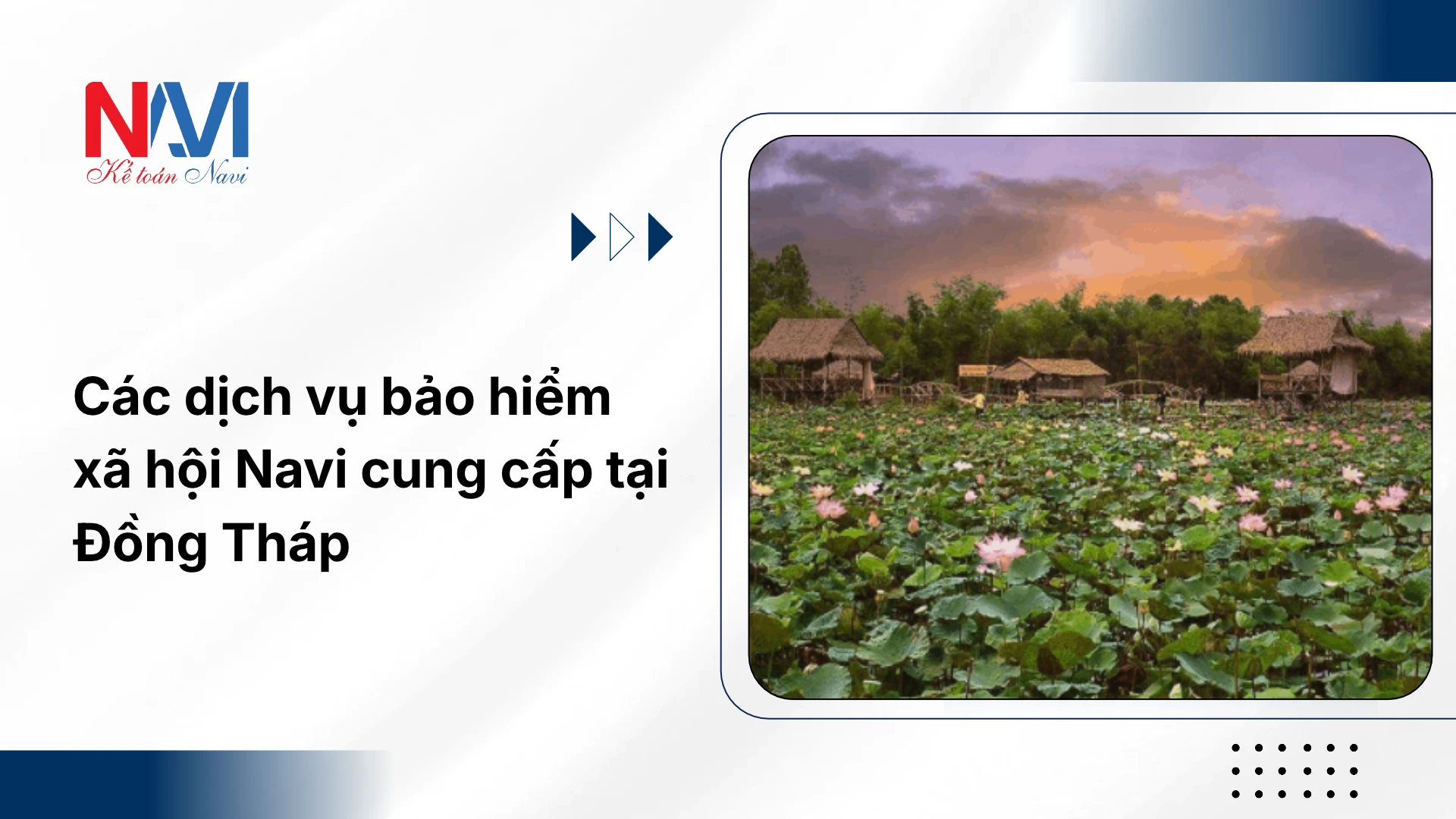 Các dịch vụ bảo hiểm xã hội Navi cung cấp tại Đồng Tháp