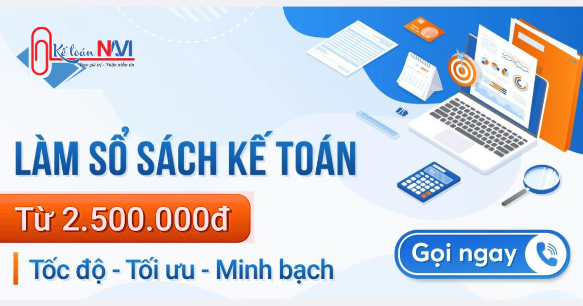 Dịch vụ làm sổ sách kế toán trọn gói
