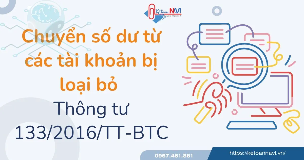 hệ thống tài khoản theo tt133