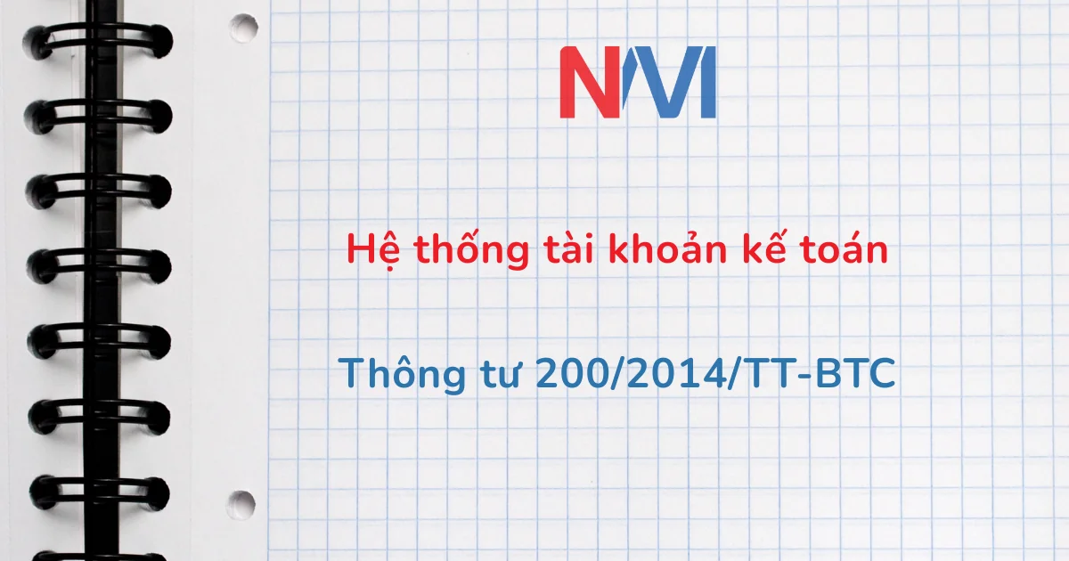Hệ thống tài khoản kế toán thông tư 200