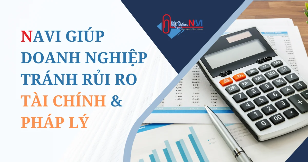 Báo cáo thuế tại kế toán navi