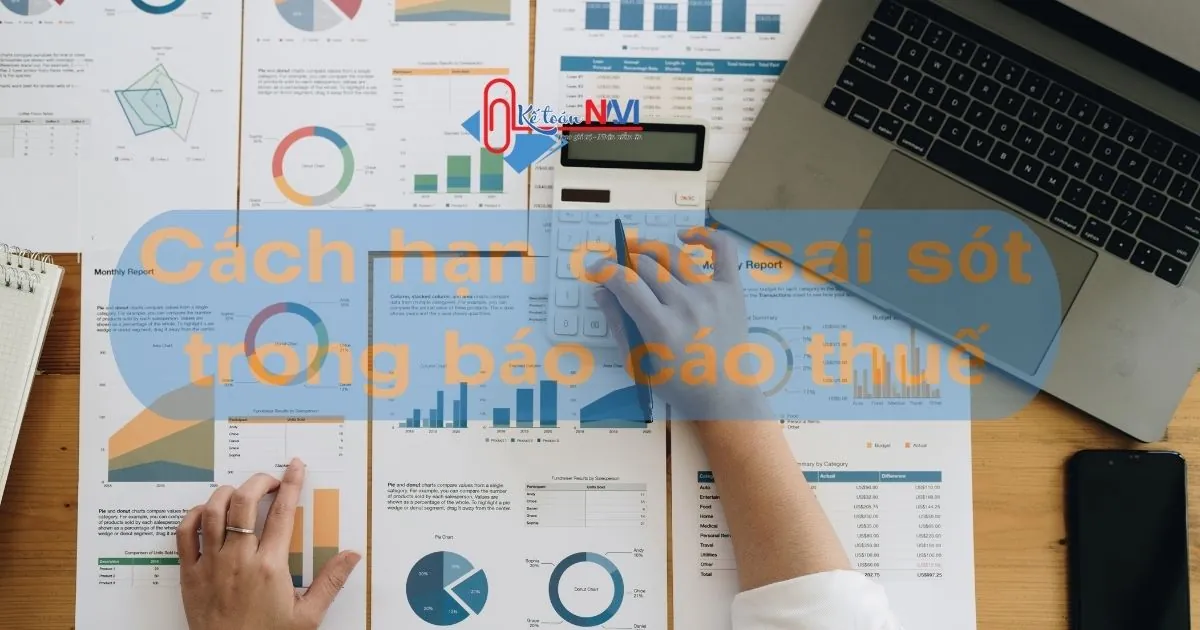 Cách hạn chế sai sót trong báo cáo thuế