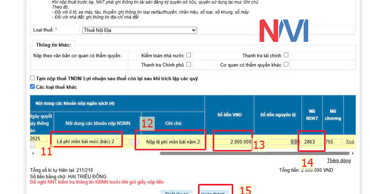 Cách đăng ký nộp thuế điện tử qua ngân hàng
