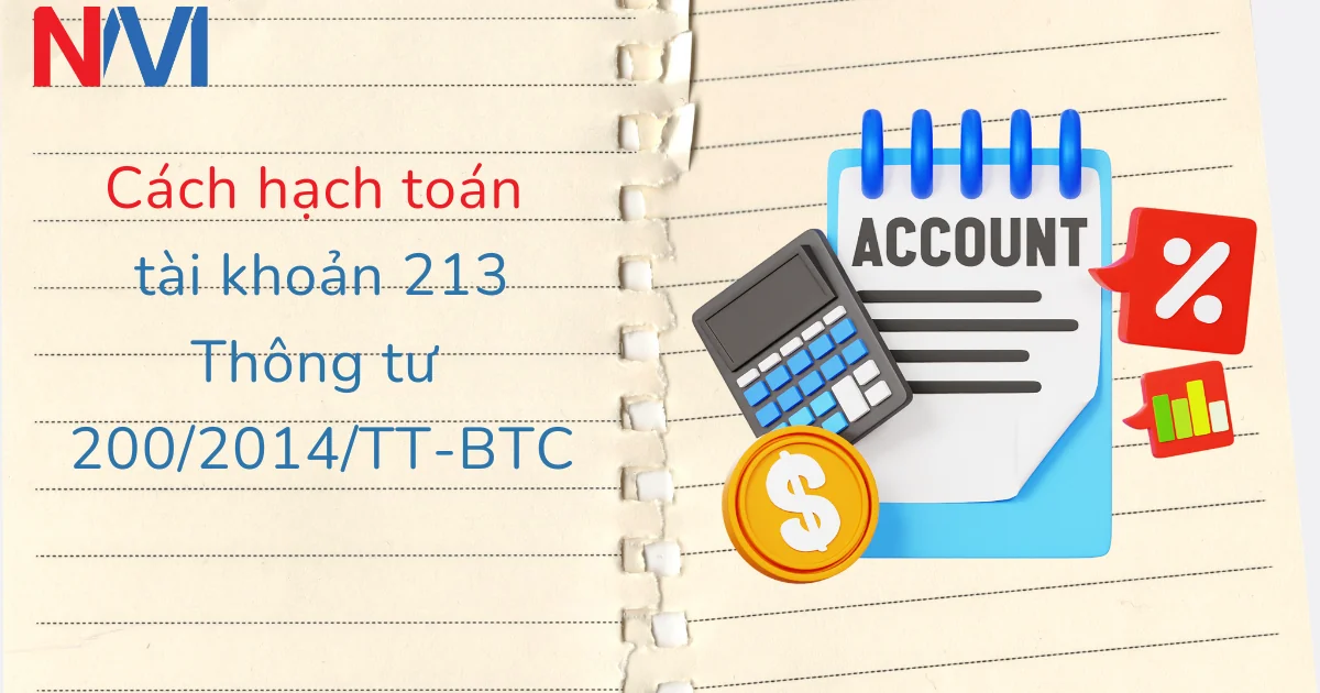 Hạch toán tài khoản 213 theo thông tư 200