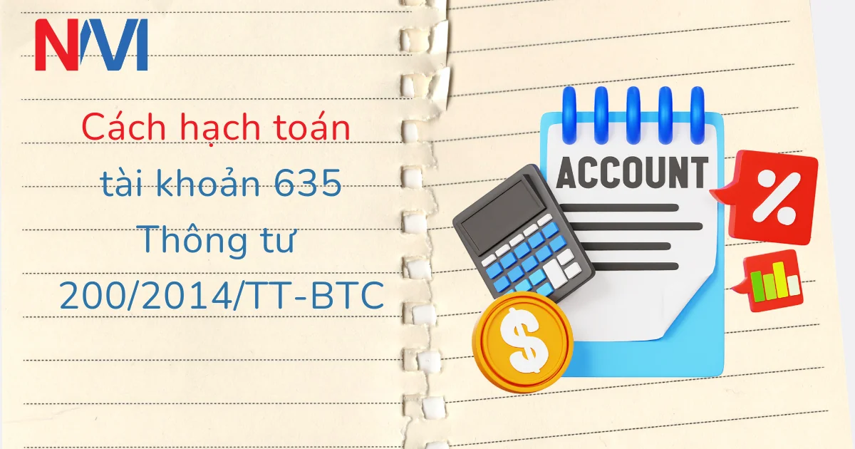 Hạch toán tài khoản 635 theo thông tư 200