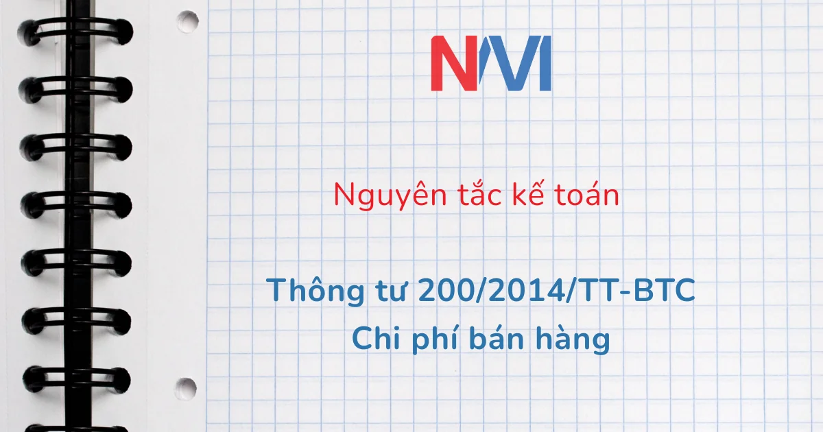 Nguyên tắc kế toán tài khoản 641 theo thông tư 200