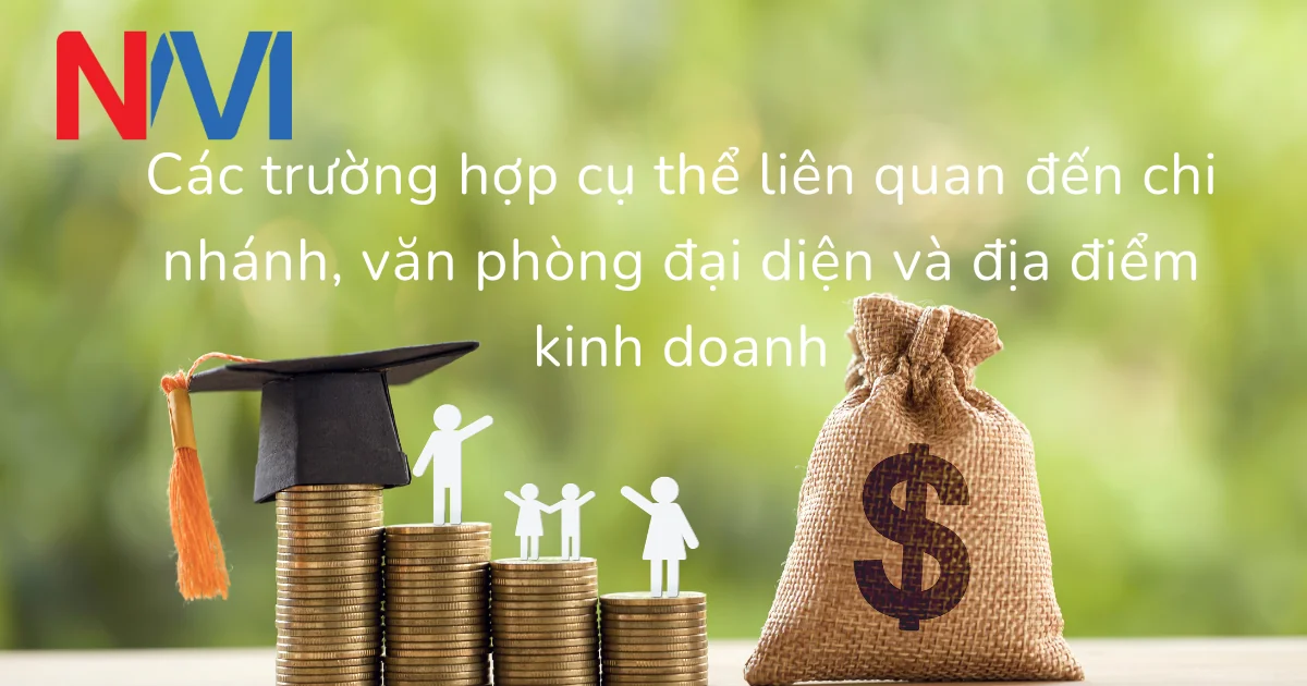 Các trường hợp cụ thể liên quan đến lệ phí môn bài