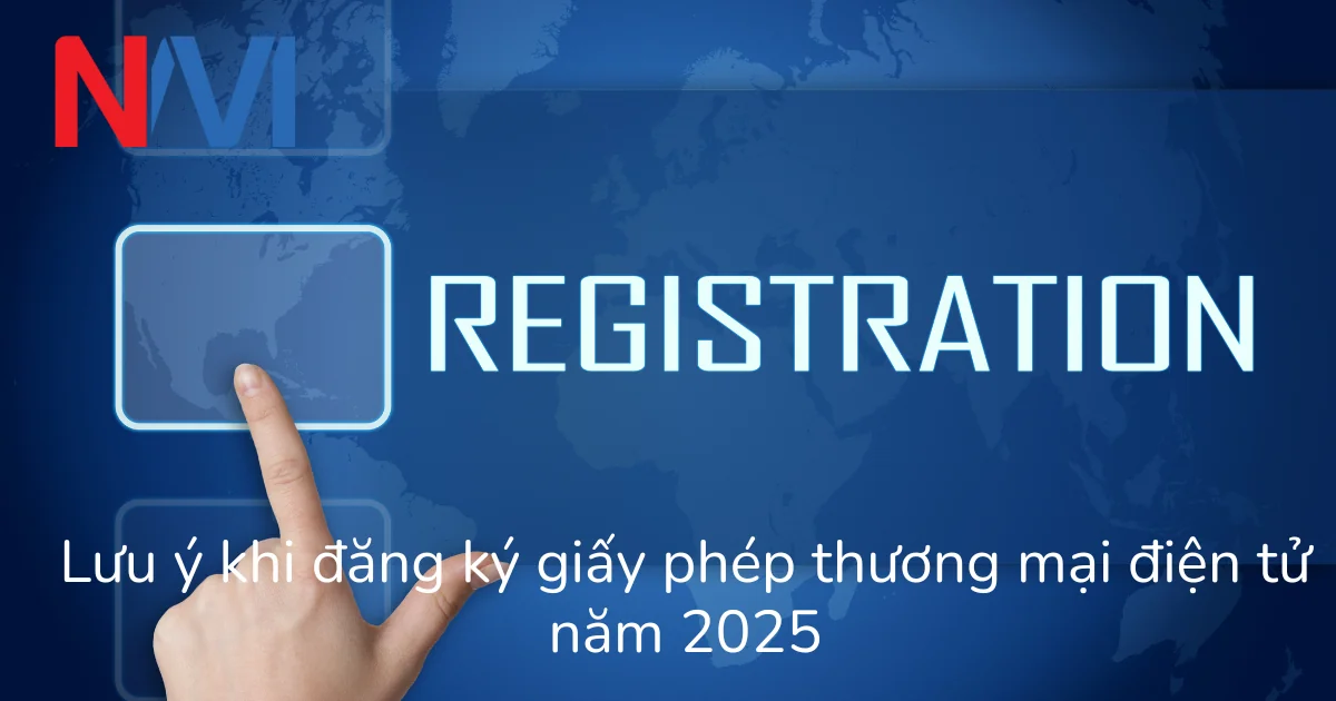 lưu ý khi đăng ký giấy phép thương mại điện tử