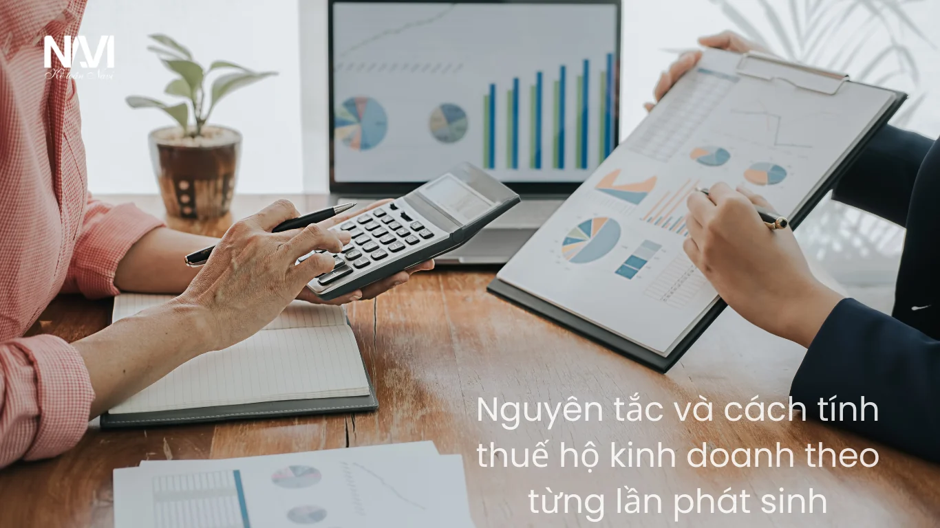 Cách tính Thuế HKD Cá Thể theo từng lần phát sinh
